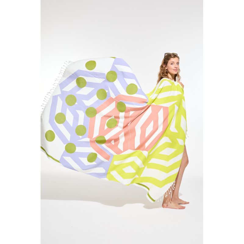 SunBloom Beach Towel