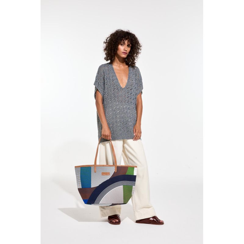 Teal Mirae Ettore Bag