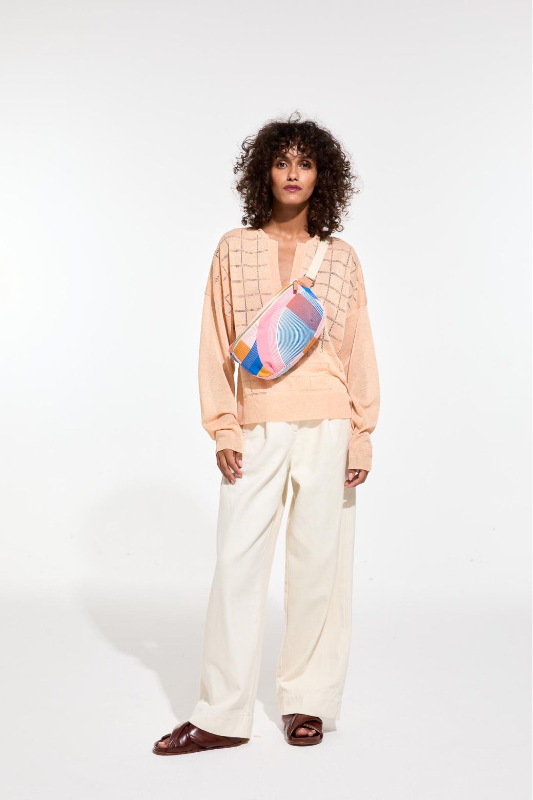 Multicolor Chiara Ettore Bum Bag