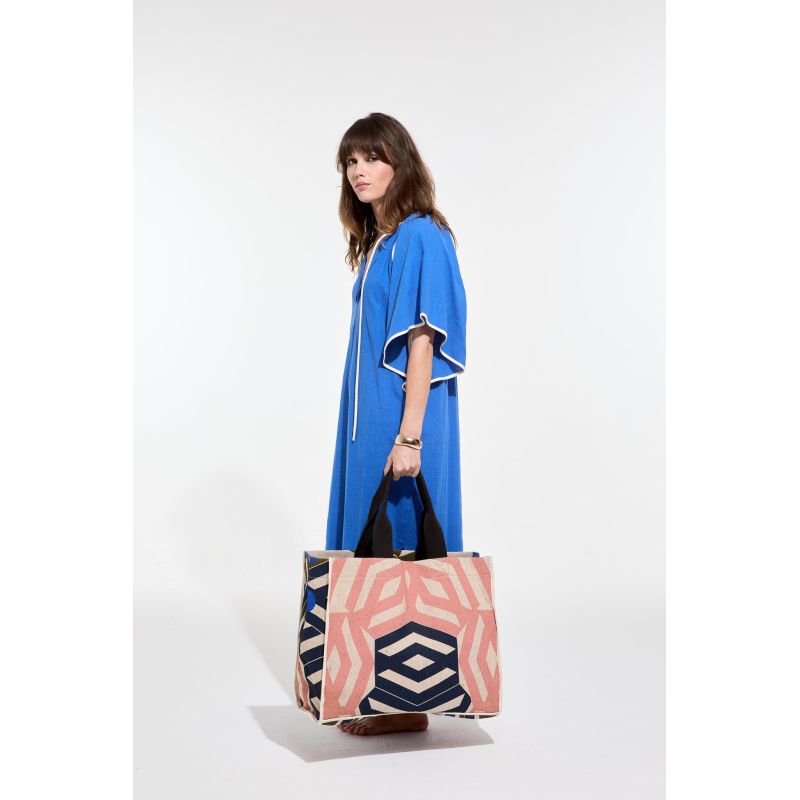 Rose Khaki Barth Bloom Bag