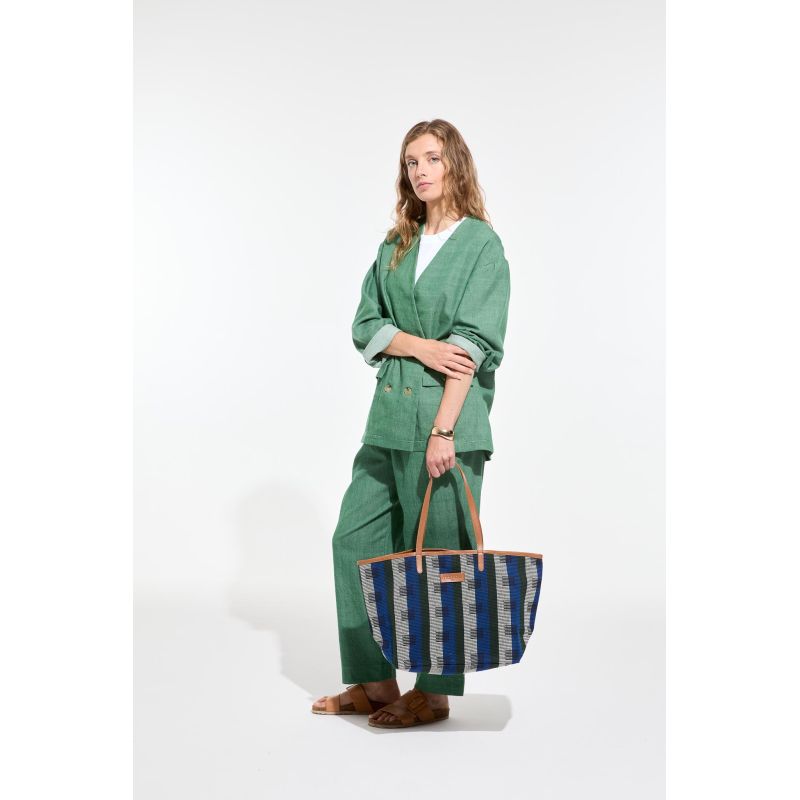 Blue Mirae Pina Bag