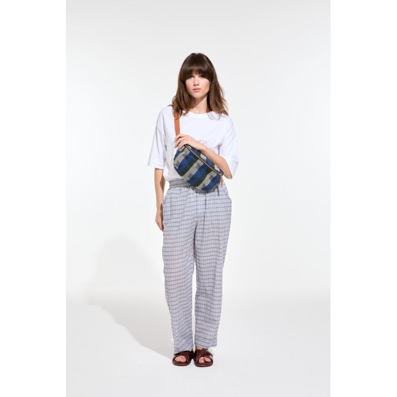 Blue Chiara Pina Bum Bag