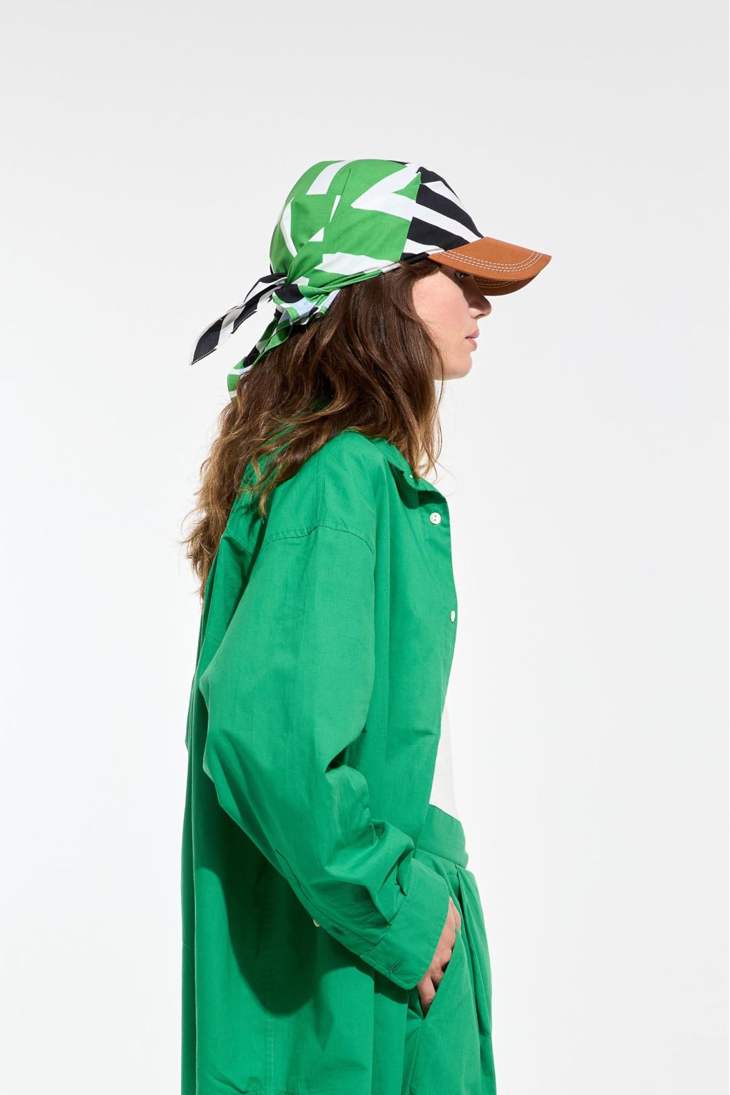 Black Green JenaSol Cap