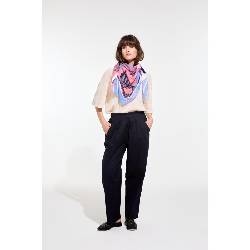 Red Blue Tapoesie Scarf