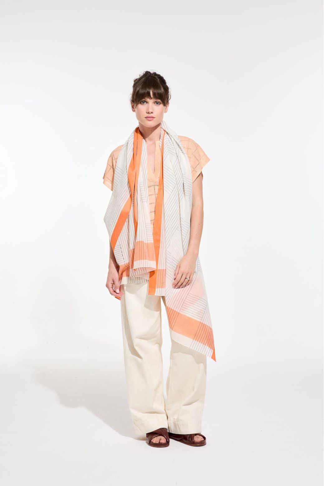 Orange Lyrique Scarf
