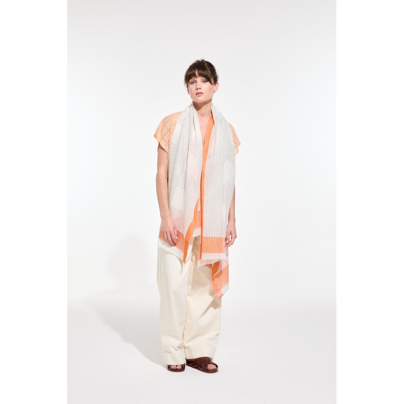 Orange Lyrique Scarf