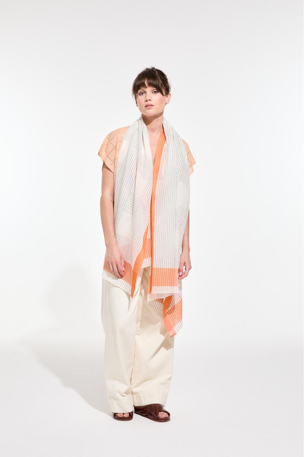 Orange Lyrique Scarf