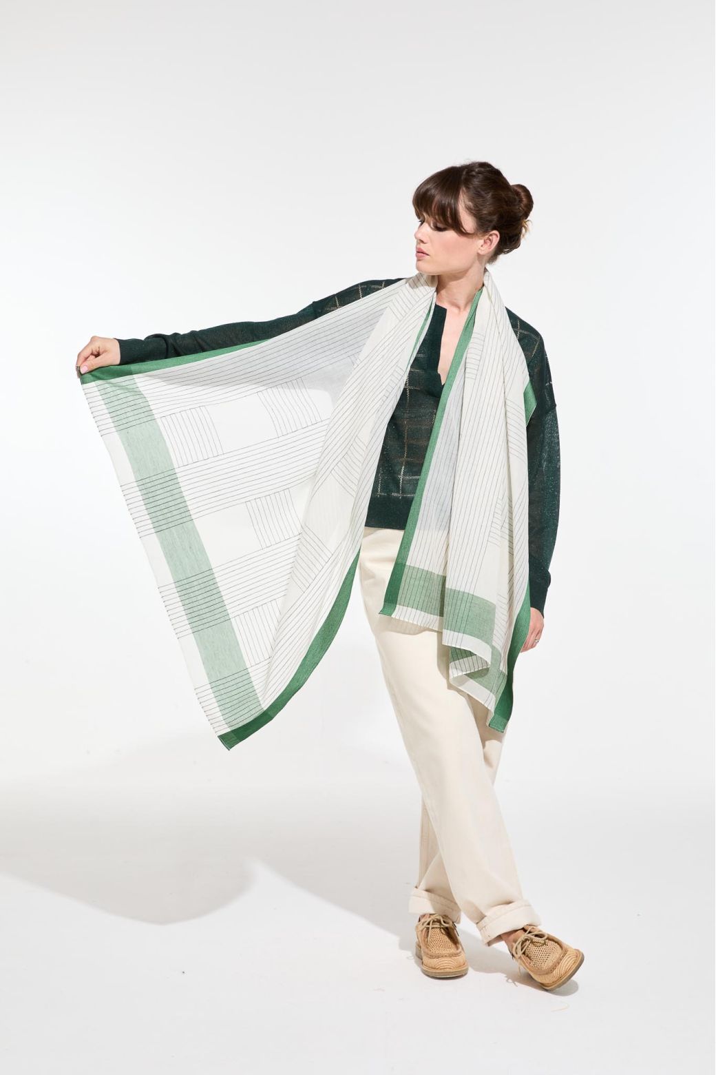 Green Lyrique Scarf