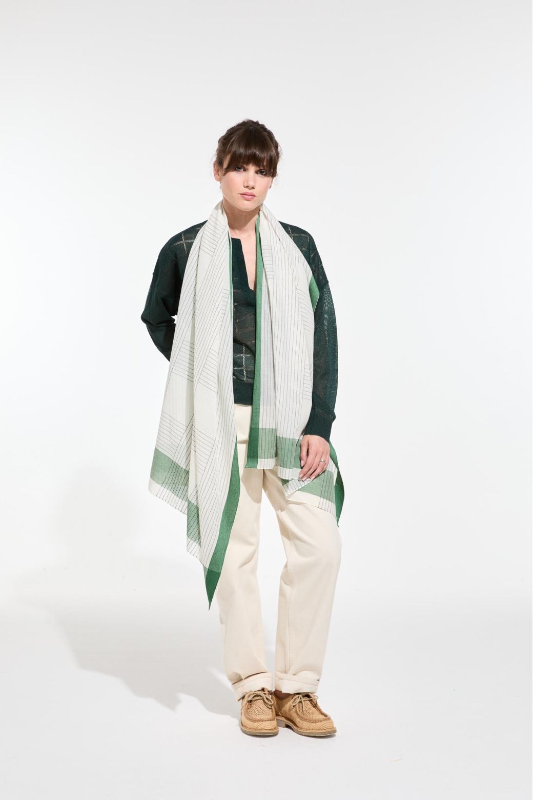 Green Lyrique Scarf