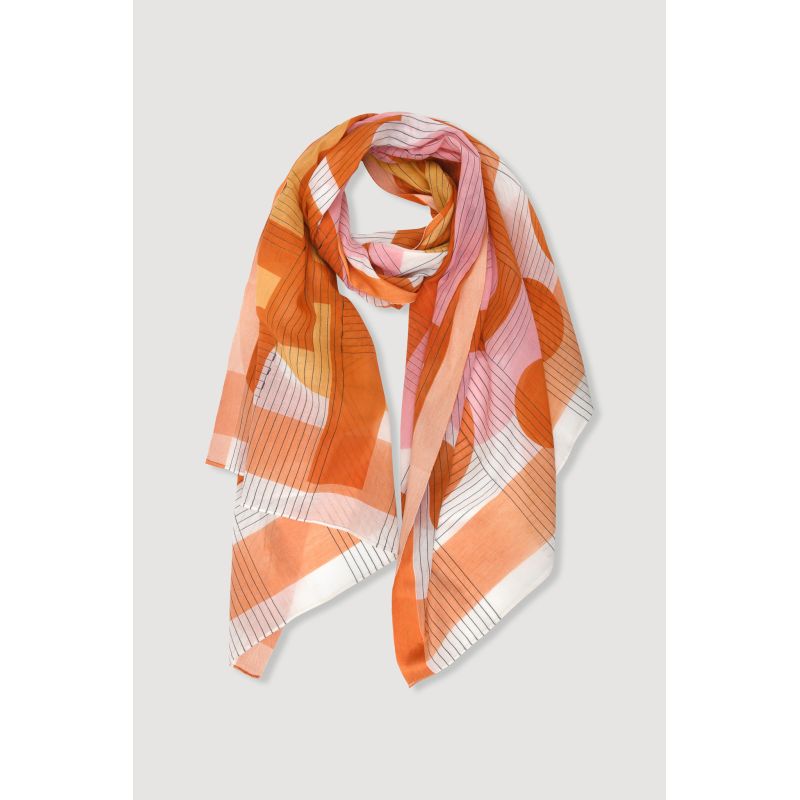 Reddish Pink Lyrique Scarf