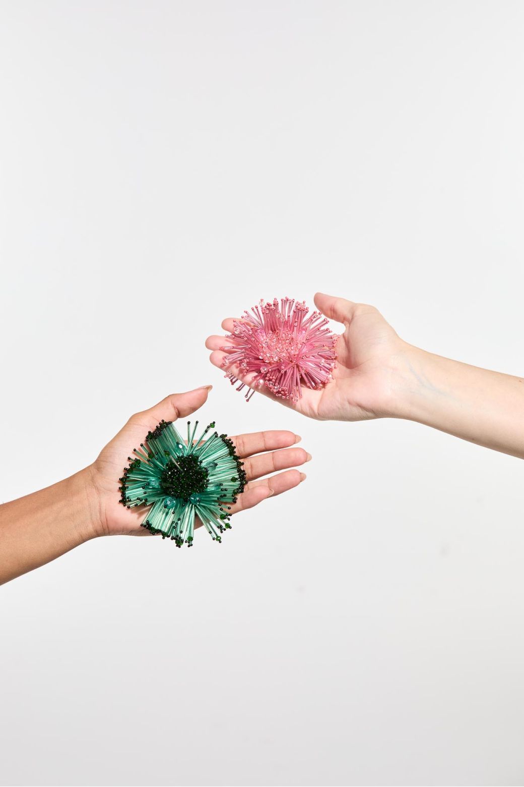 Pink Anemone Brooch