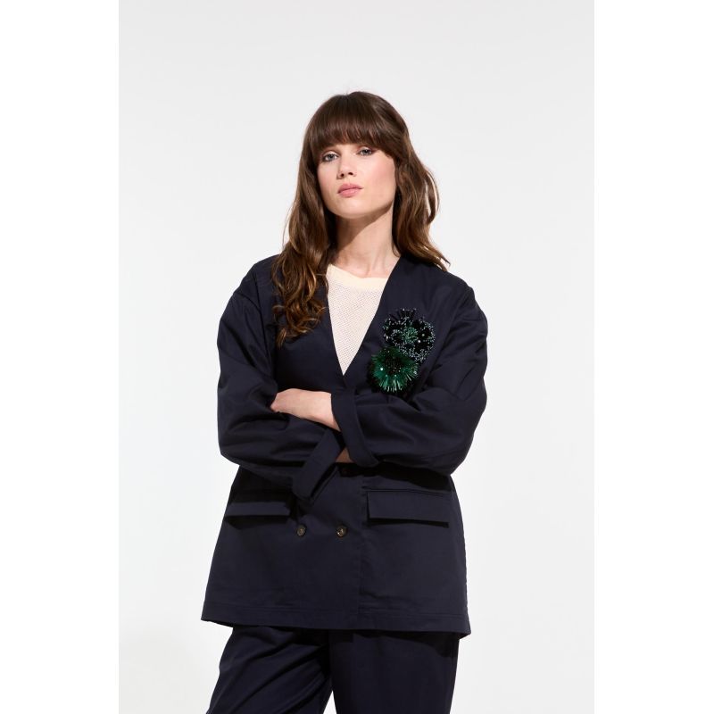 Green Anemone Brooch