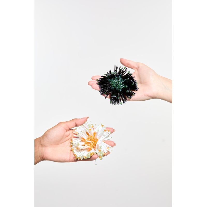 White Anemone Brooch