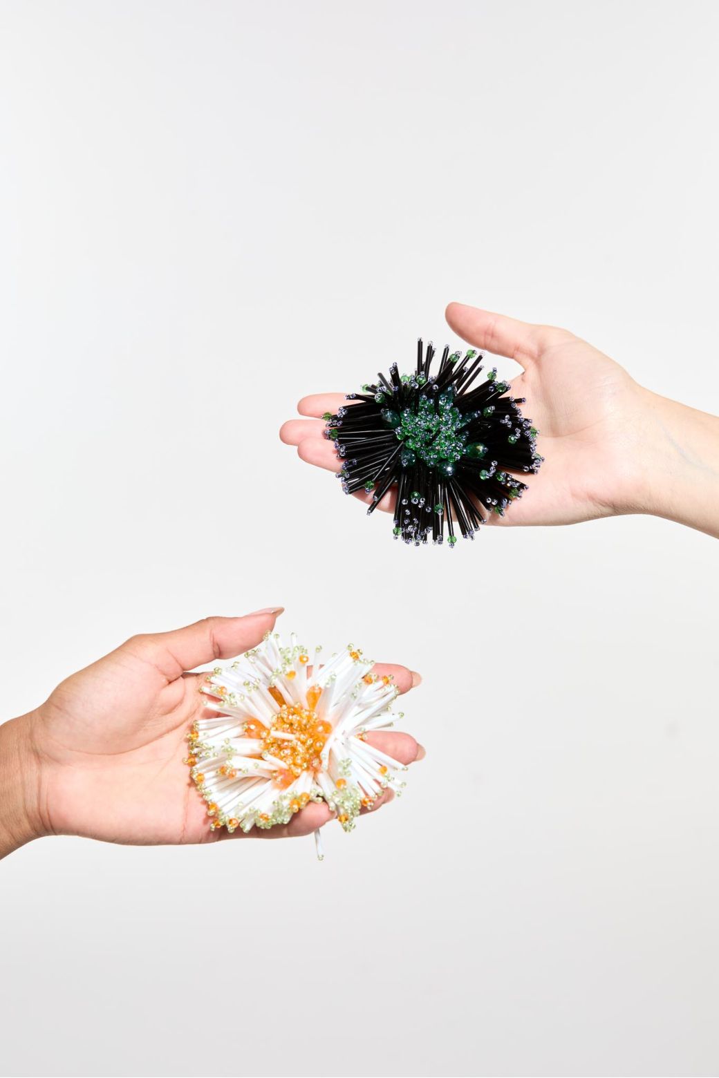 White Anemone Brooch