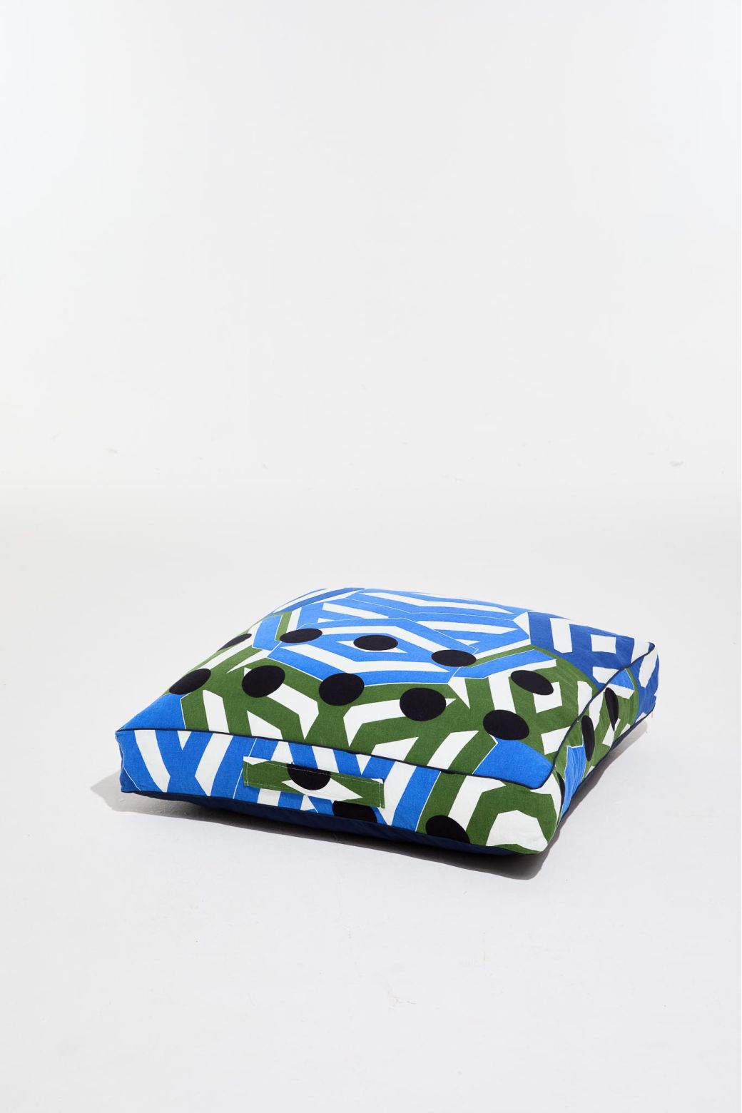 Blue Bloom Cushion 80/80/12 Cm