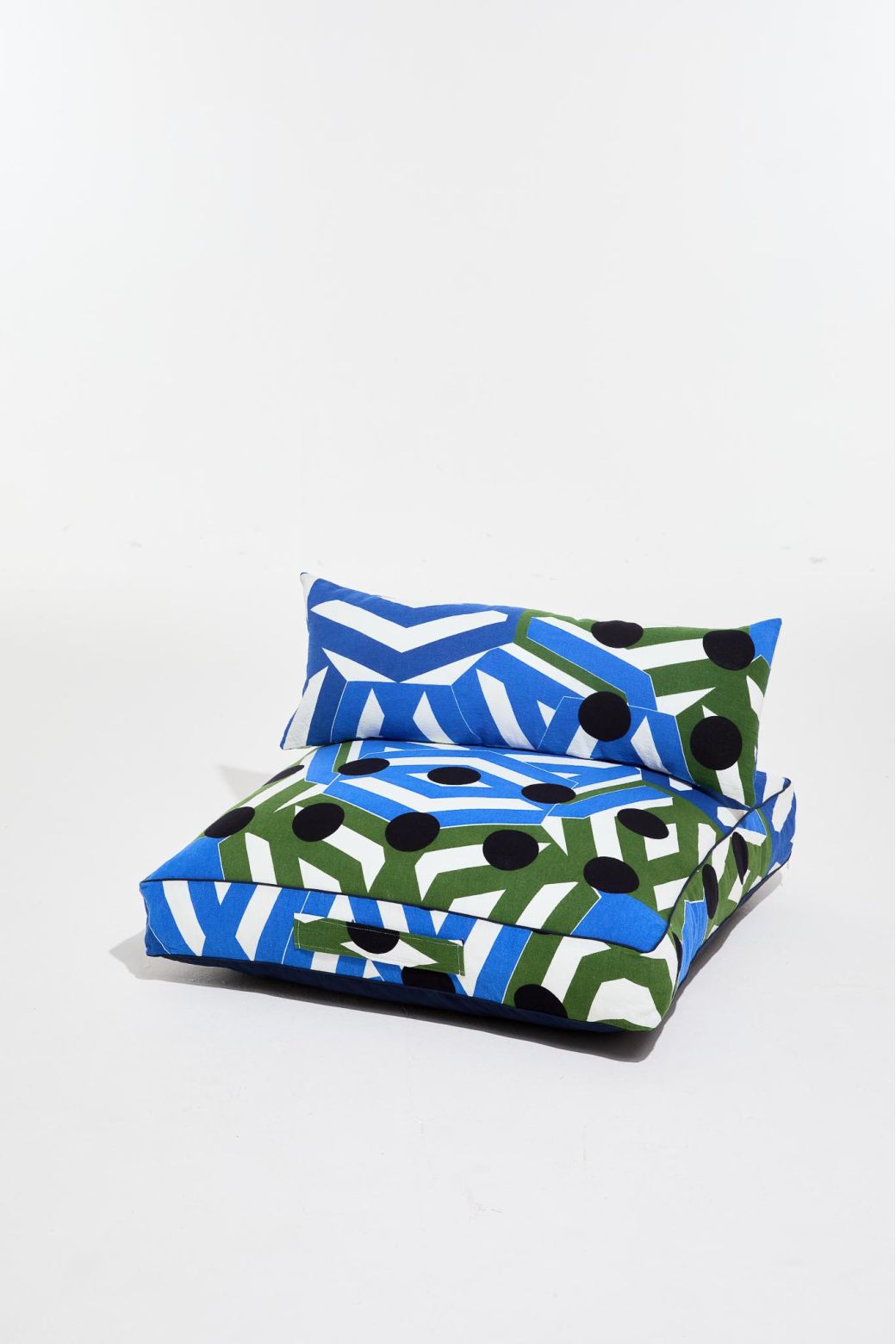 housse de coussinBloom Bleu 30/80 Cm