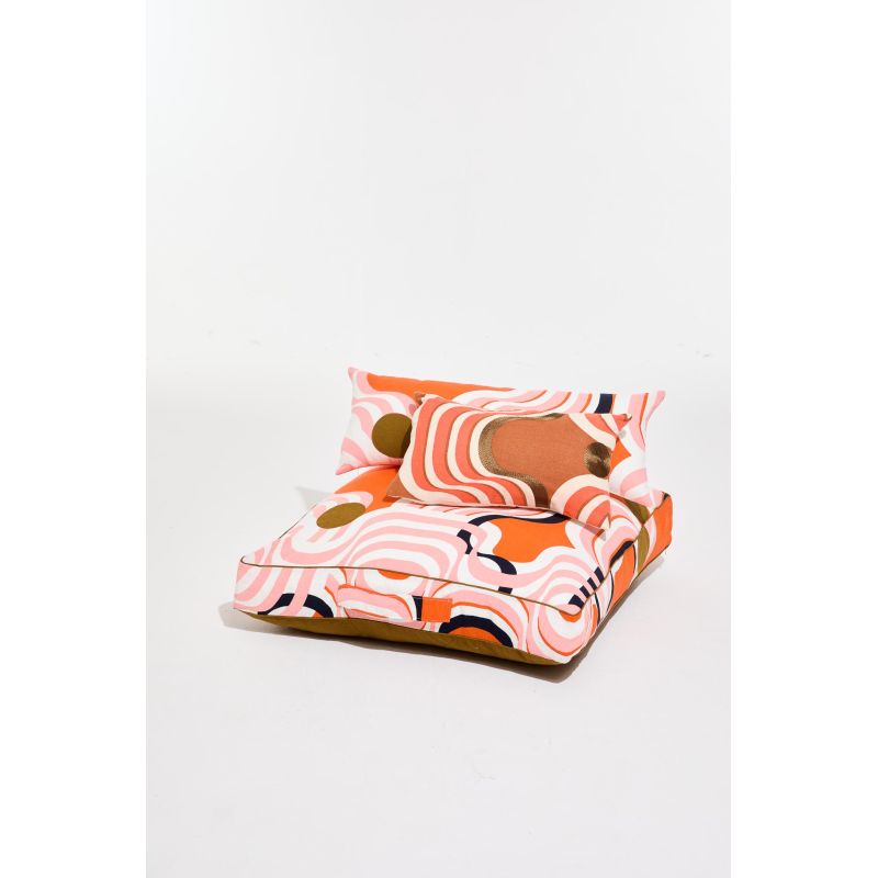 Terracotta Nebuleuse Cushion 80/80/12 Cm