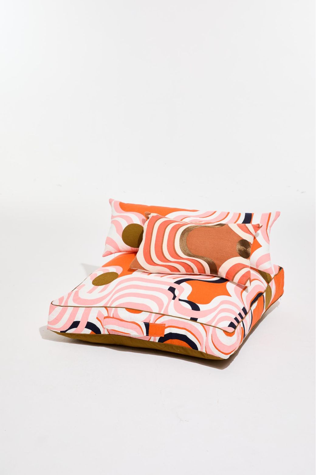 Terracotta Nebuleuse Cushion 80/80/12 Cm