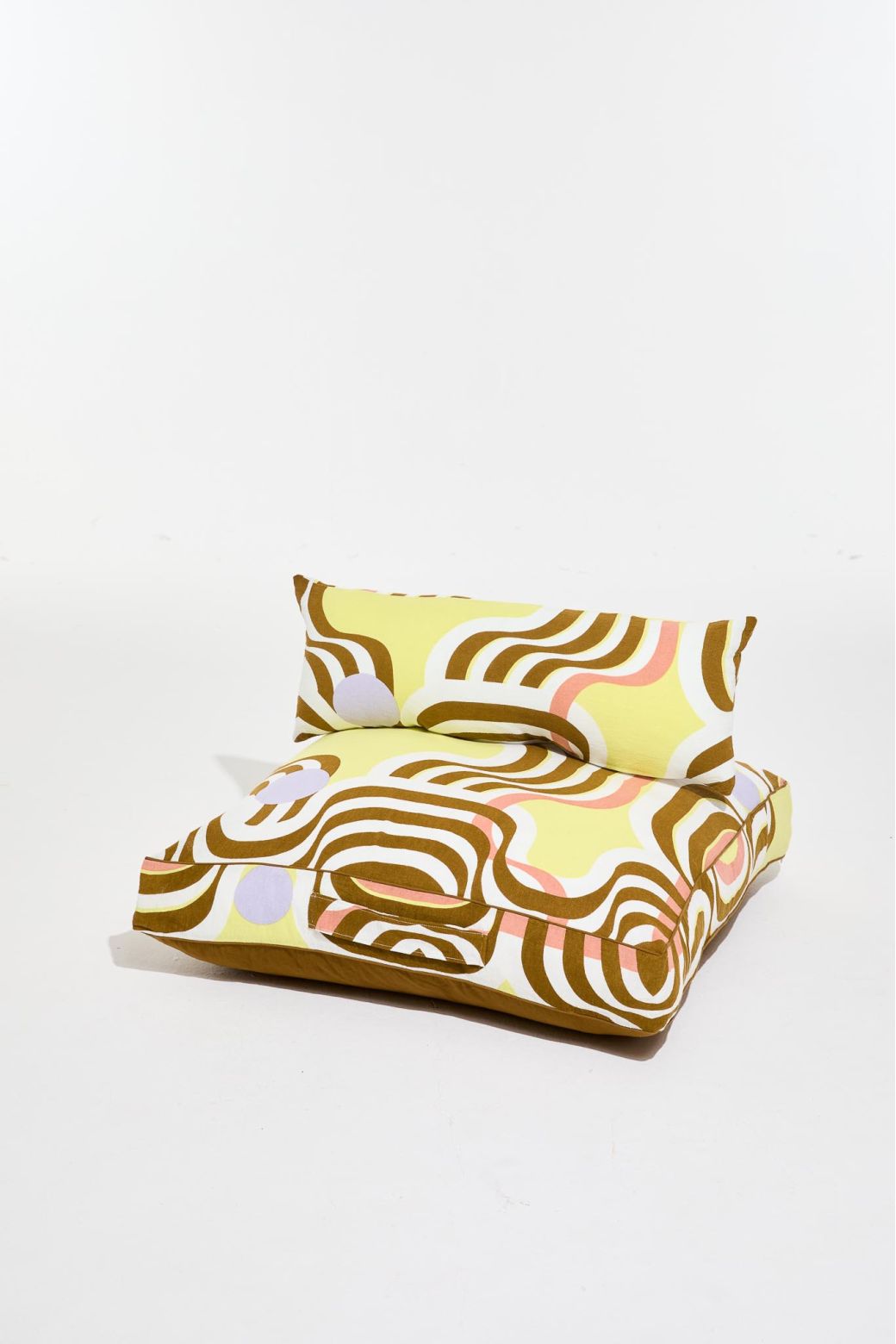 housse de coussinNebuleuse Lime 80/80/12 Cm