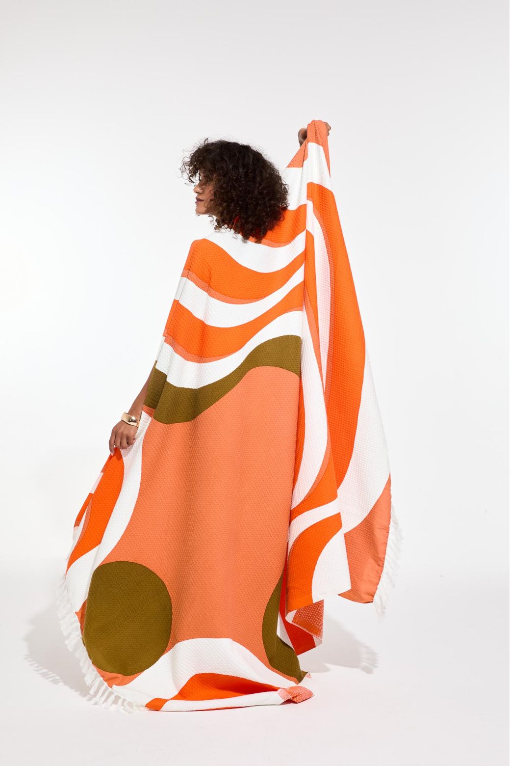 Orange Nebuleuse Blanket