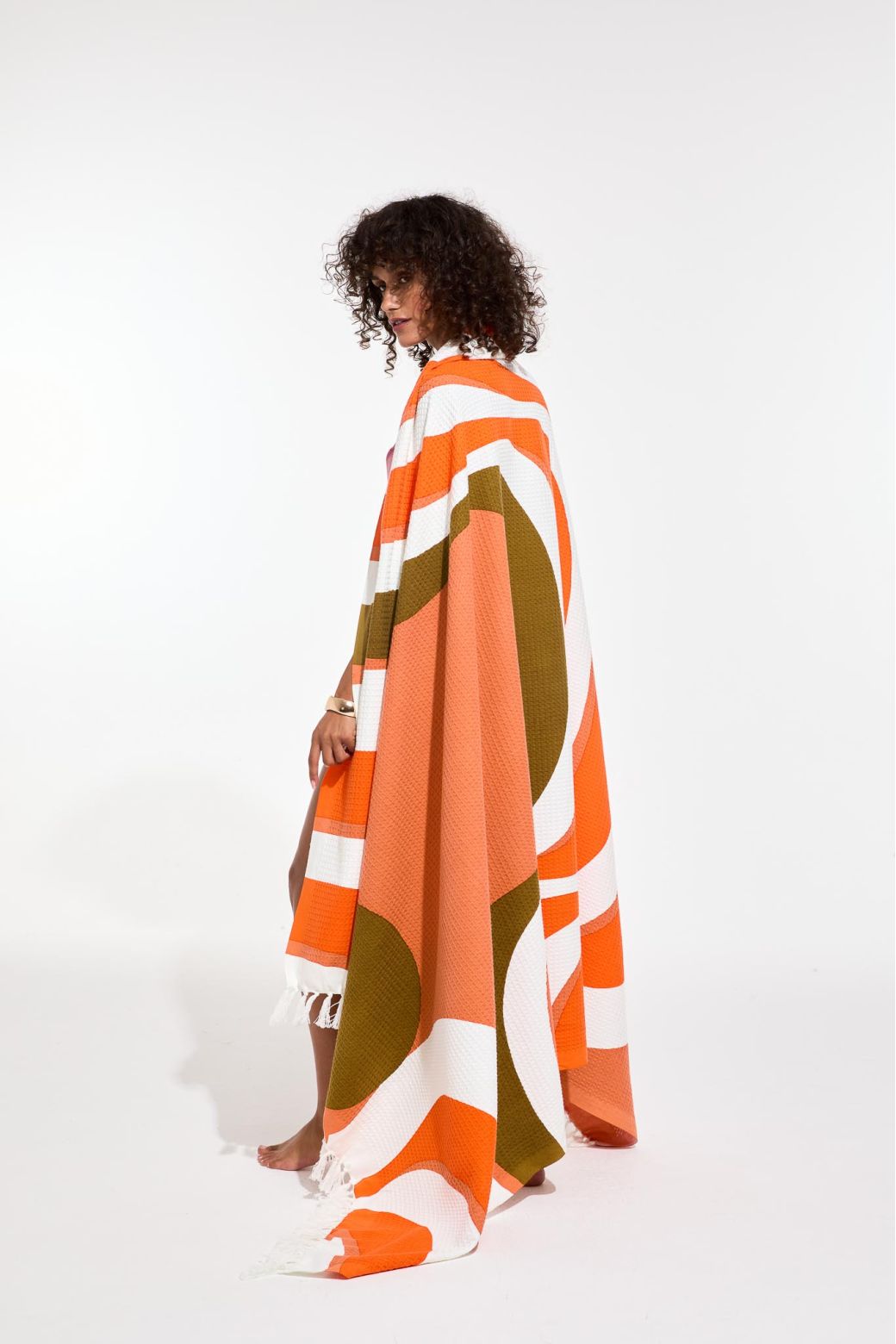 Orange Nebuleuse Blanket