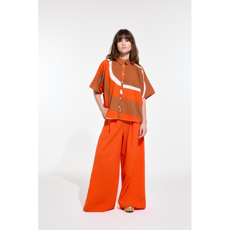 Orange Penelope Madone Pants