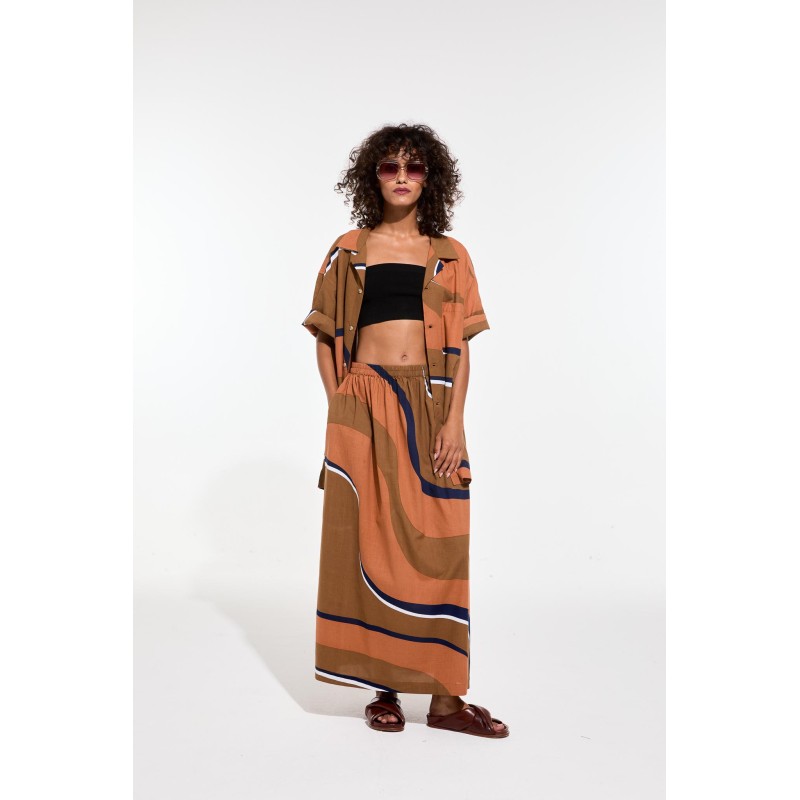 Terracotta Juliette Madone Skirt