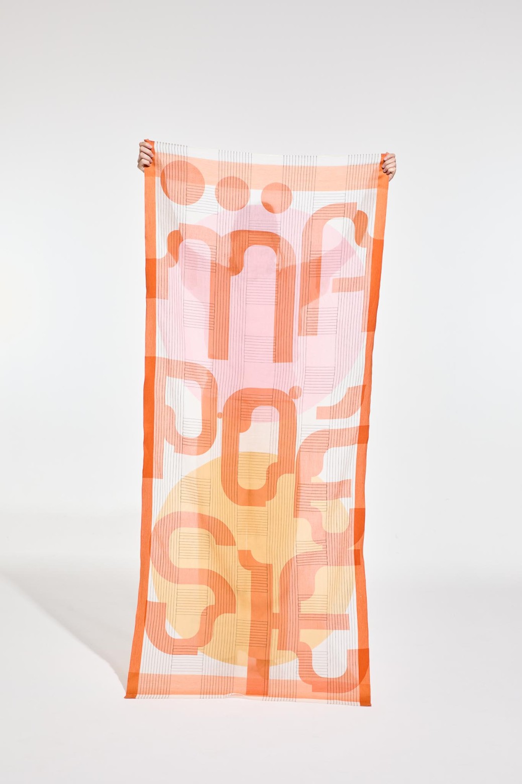 Reddish Pink Lyrique Scarf