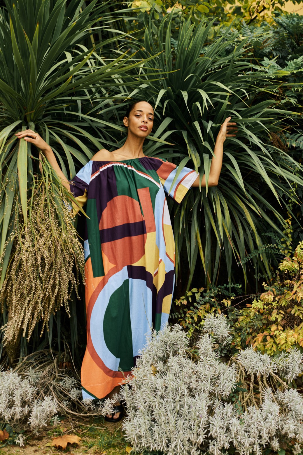 Coral Cloud Palao Poesie Dress