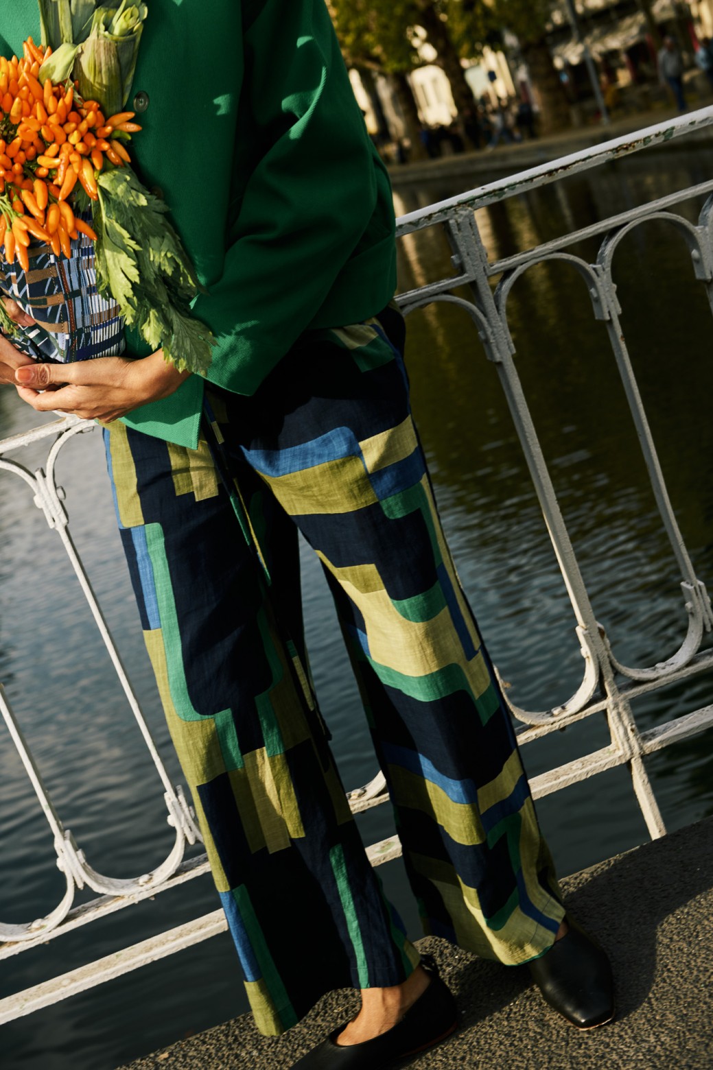 Green Max Arum Pants