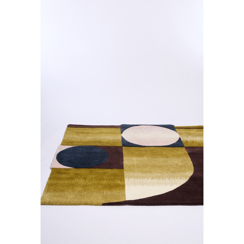 Brown Atlas Rug Brown L