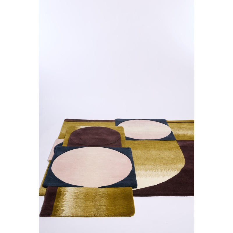 Brown Atlas Rug Brown L