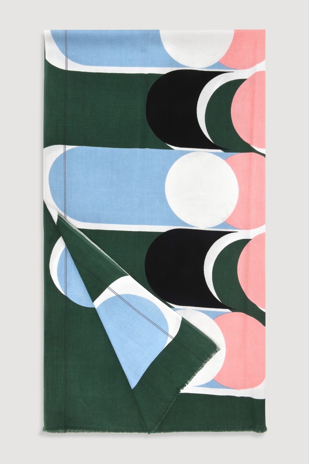 Green  Corolle Beach Towel