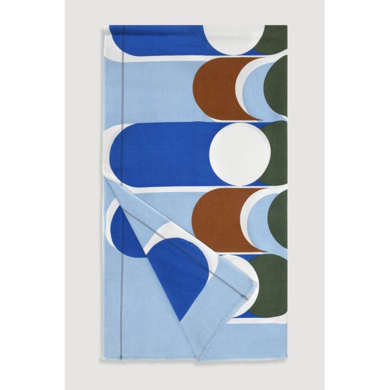 Blue  Corolle Beach Towel