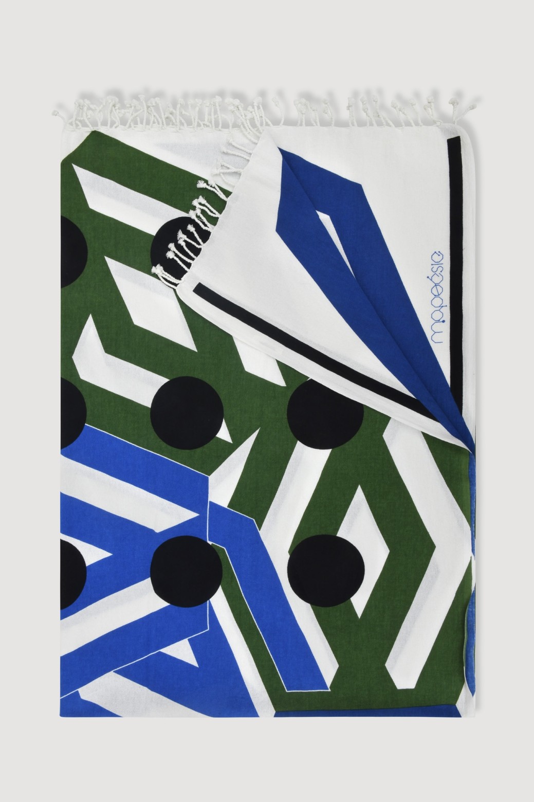 Blue  Bloom Beach Towel