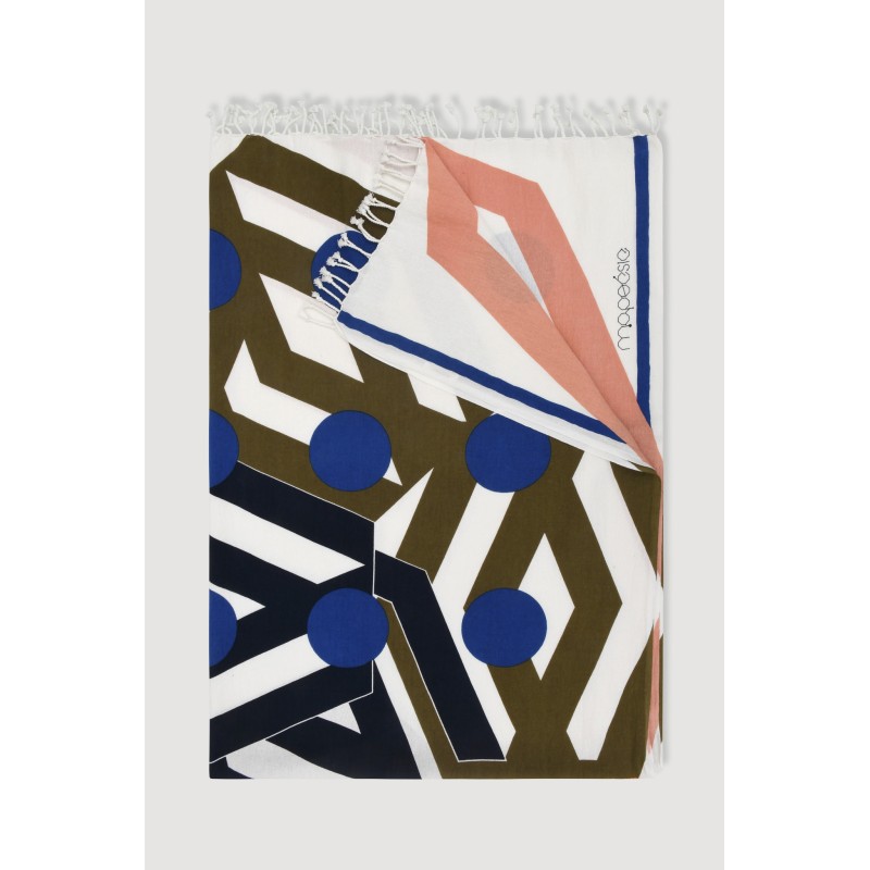 Khaki  Bloom Beach Towel