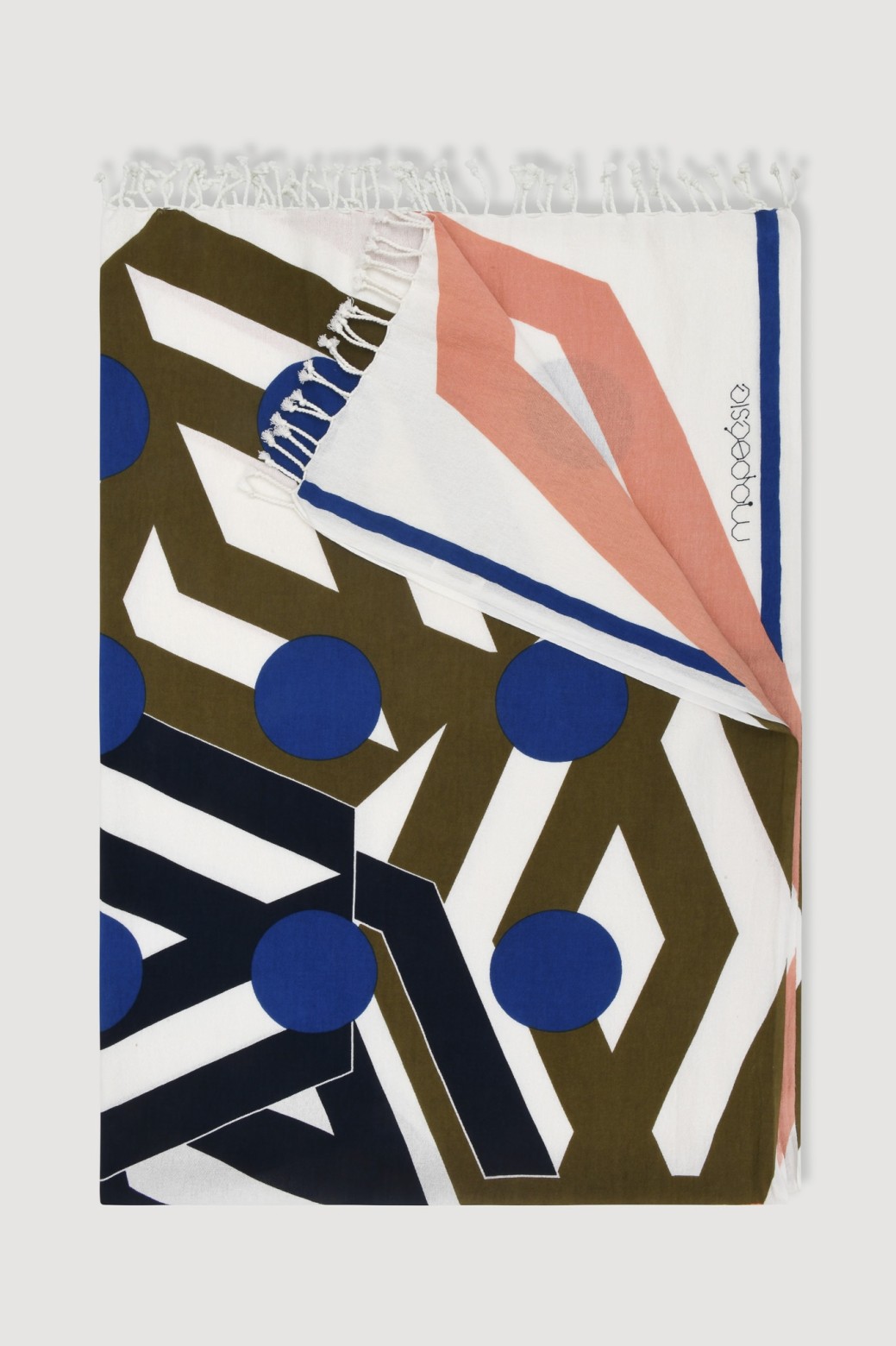 Khaki  Bloom Beach Towel