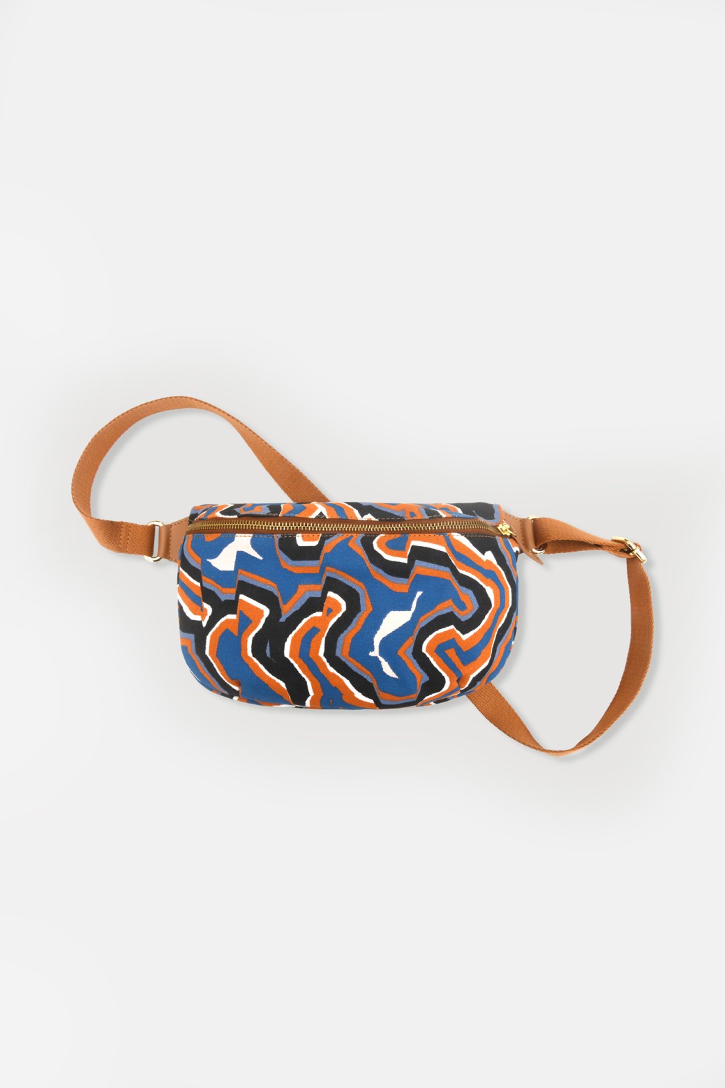 Blue Grey Chiara Agate Bum Bag