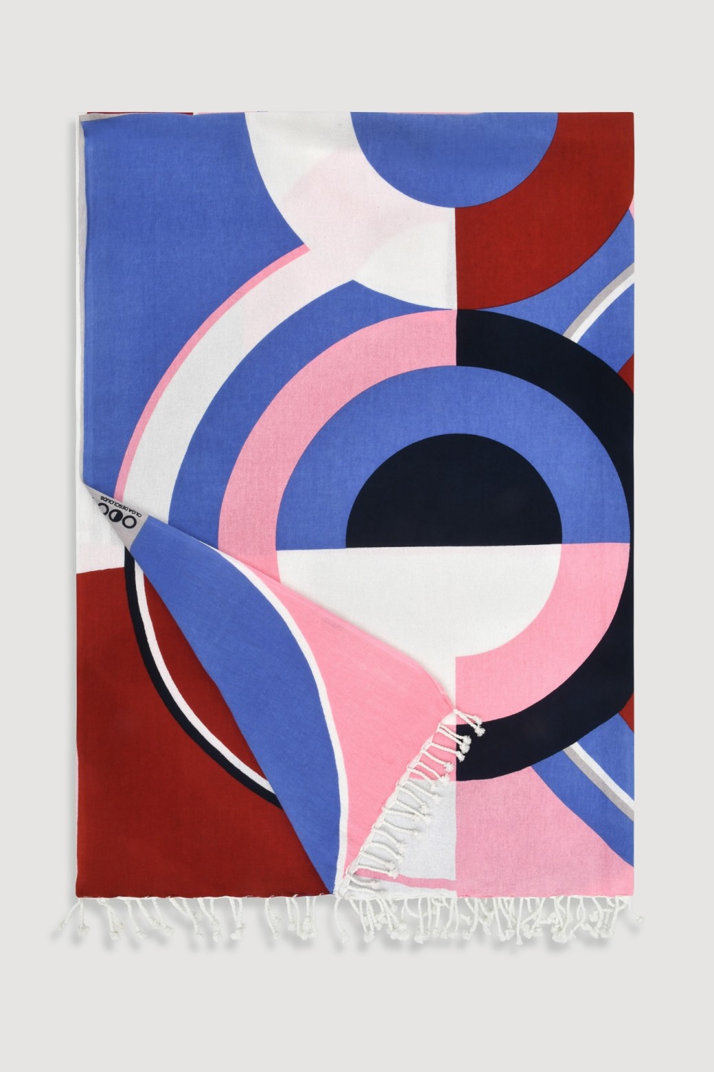 Drap de Plage Reve Ta Poesie Rouge Bleu