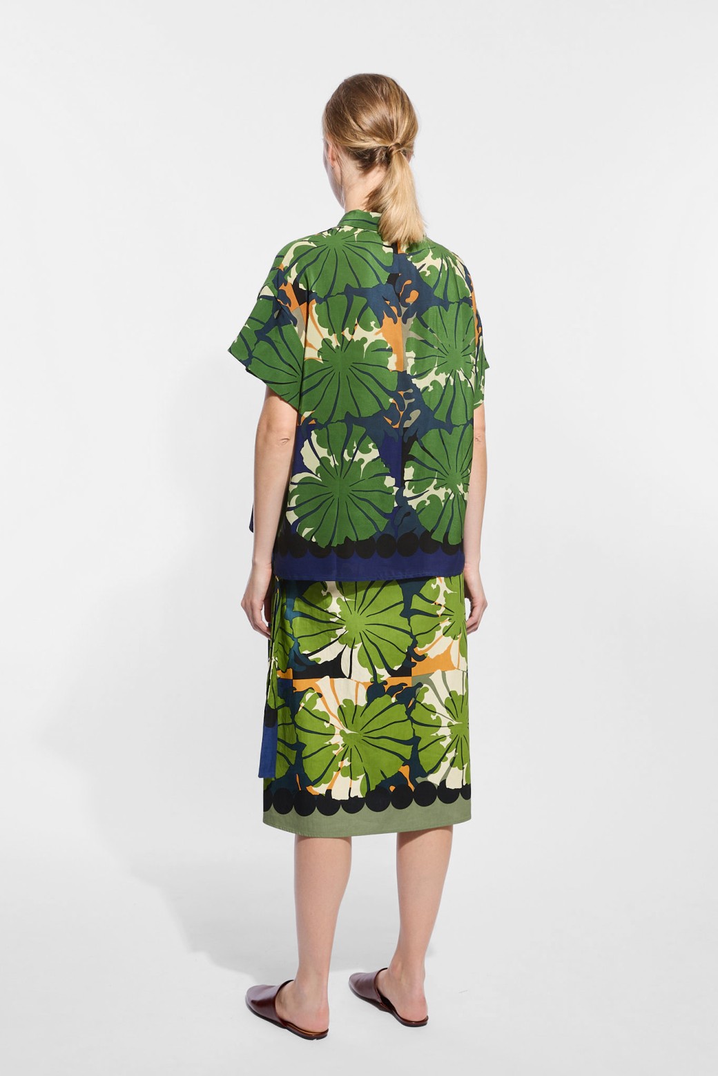 Green Andrew Poppy Shirt