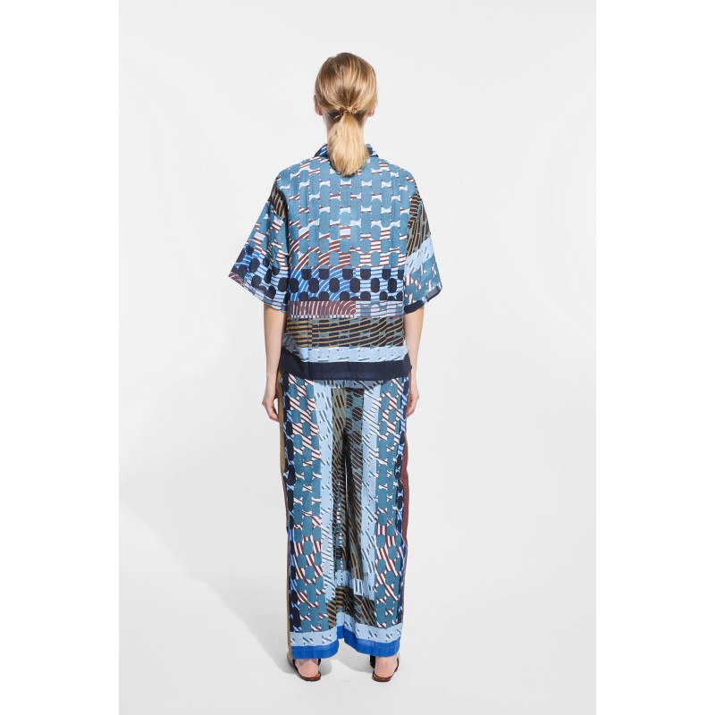 Blue Andrew Pollen Shirt