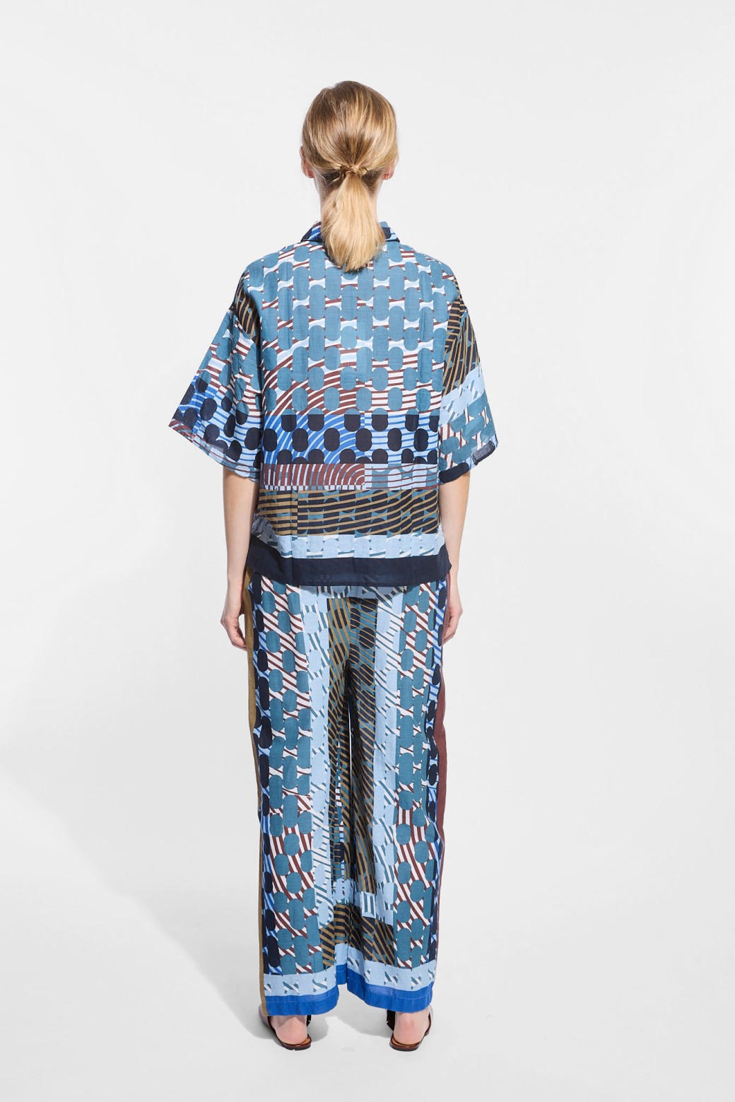 Blue Andrew Pollen Shirt