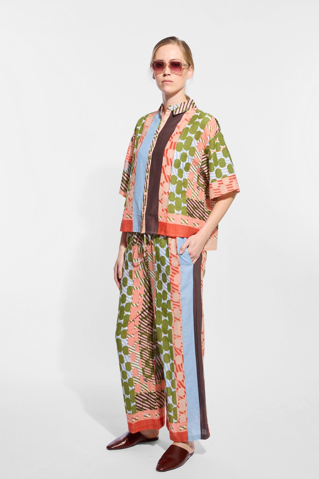 Rose Khaki Andrew Pollen Shirt