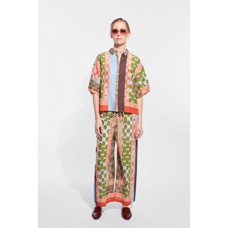 Rose Khaki Andrew Pollen Shirt