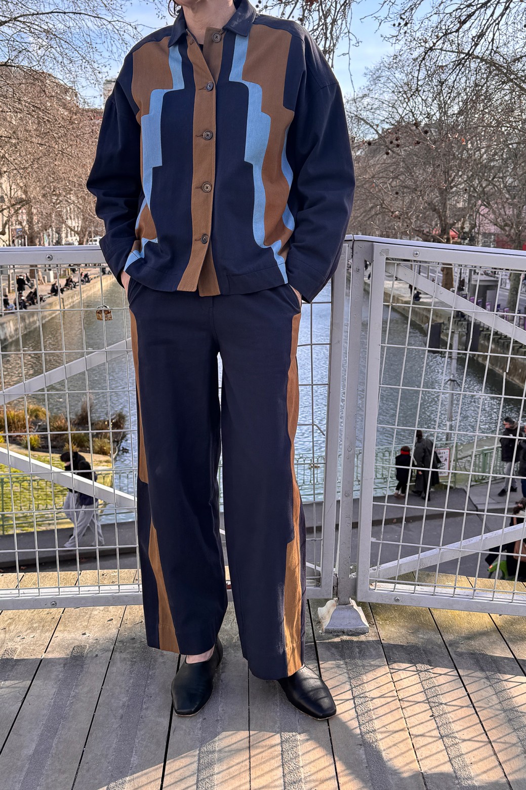 Navy Mina Celeste Jacket