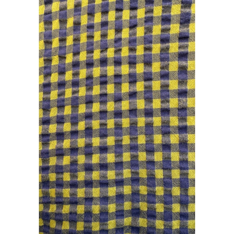 Navy Khaki Noto Freesia Dress