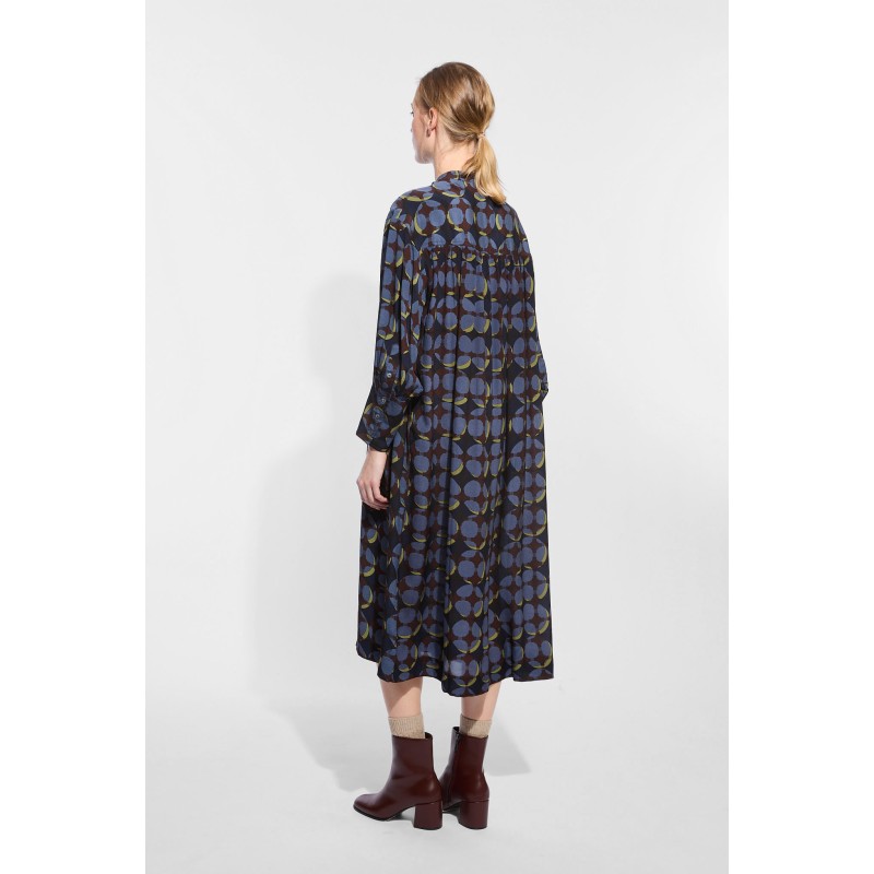 Navy Taïga Cordou Dress