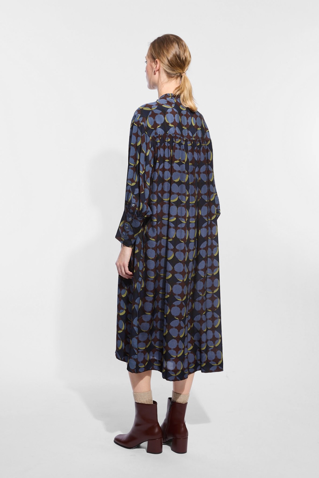 Navy Taïga Cordou Dress