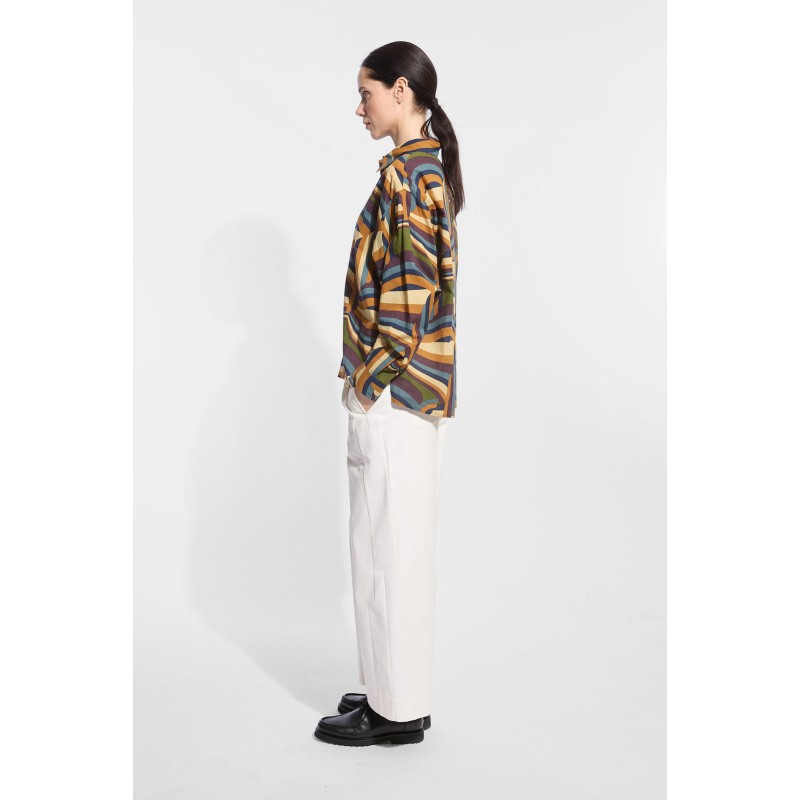 Chemise Rosalie Carillon Kaki Brun