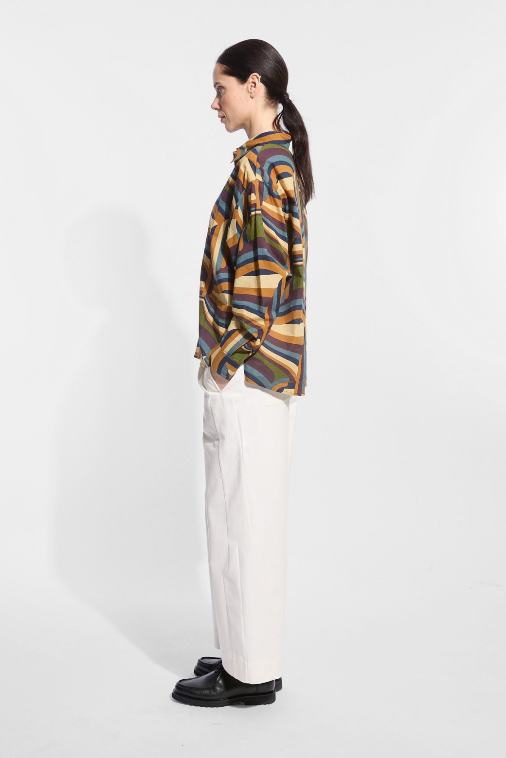 Chemise Rosalie Carillon Kaki Brun